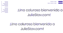 Desktop Screenshot of juliestav.com
